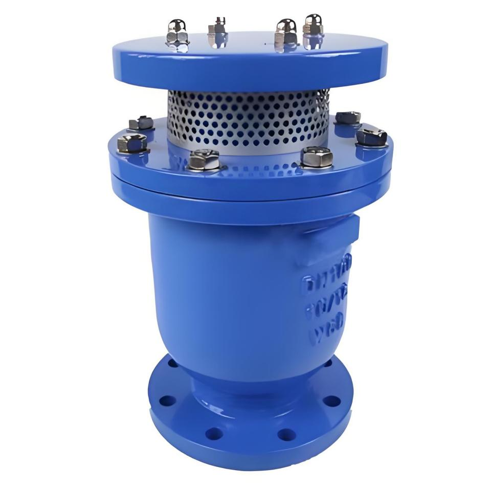 Combination air release valve for municipal water pipeline air discharge and vacuum protection