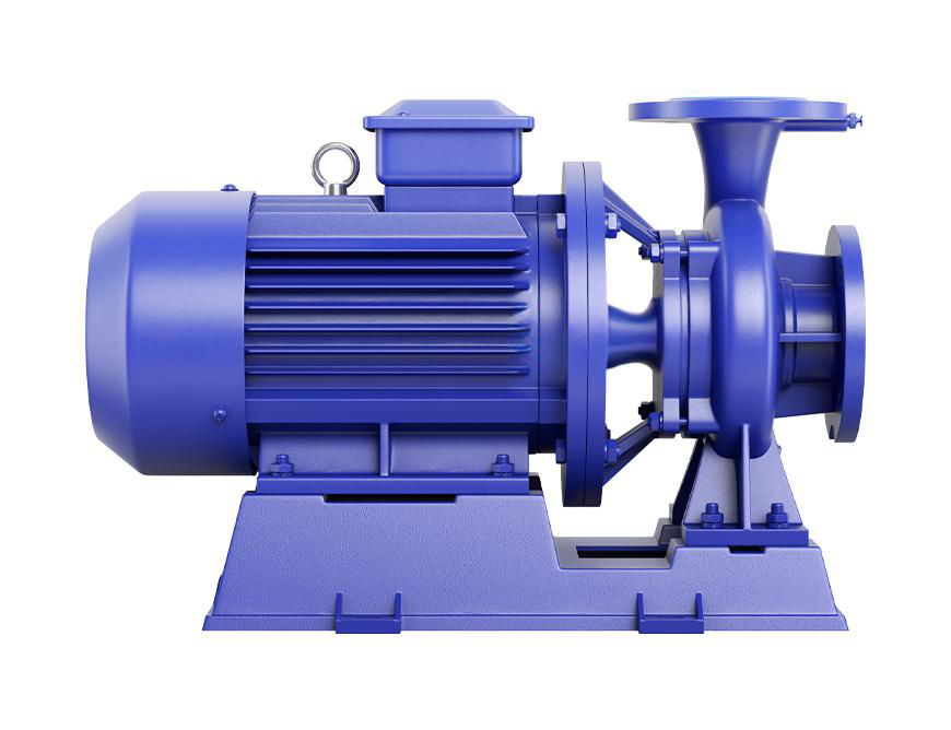 SLW horizontal centrifugal pump front-side reference view