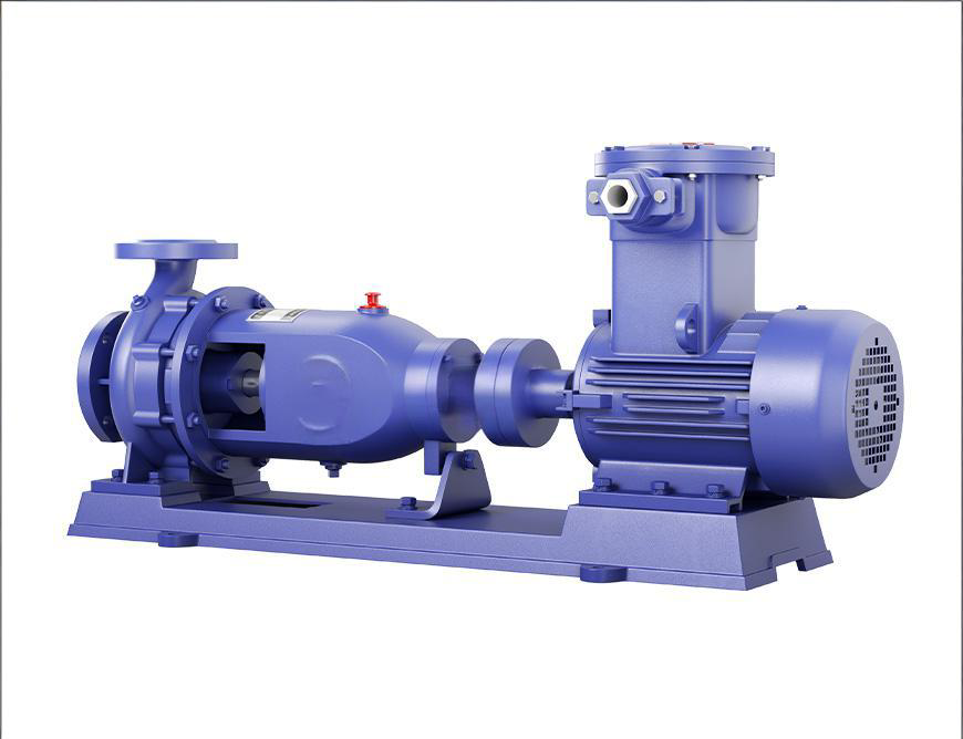 SLW base-mounted horizontal centrifugal pump reference configuration